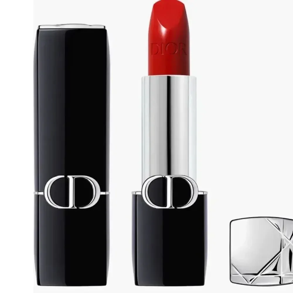 Rouge Dior 999 Refillable Red Lipstick NWOT